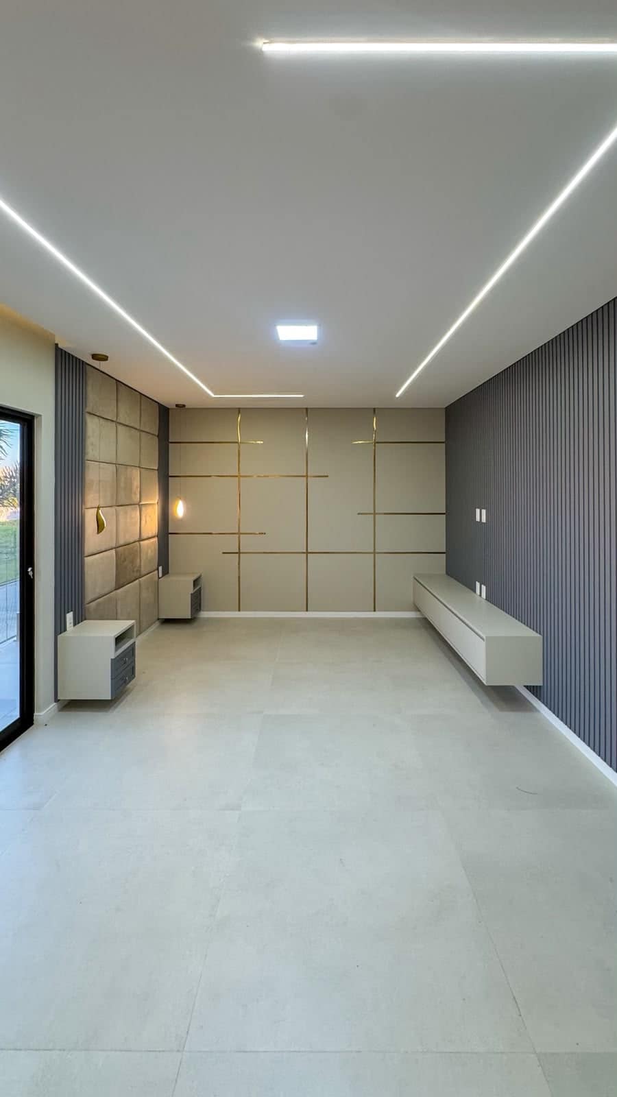 Quarto com armários planejados