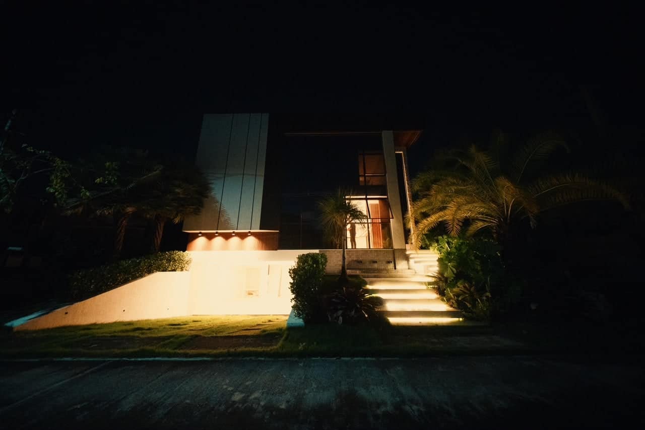 Fachada da residência Cidade Alpha