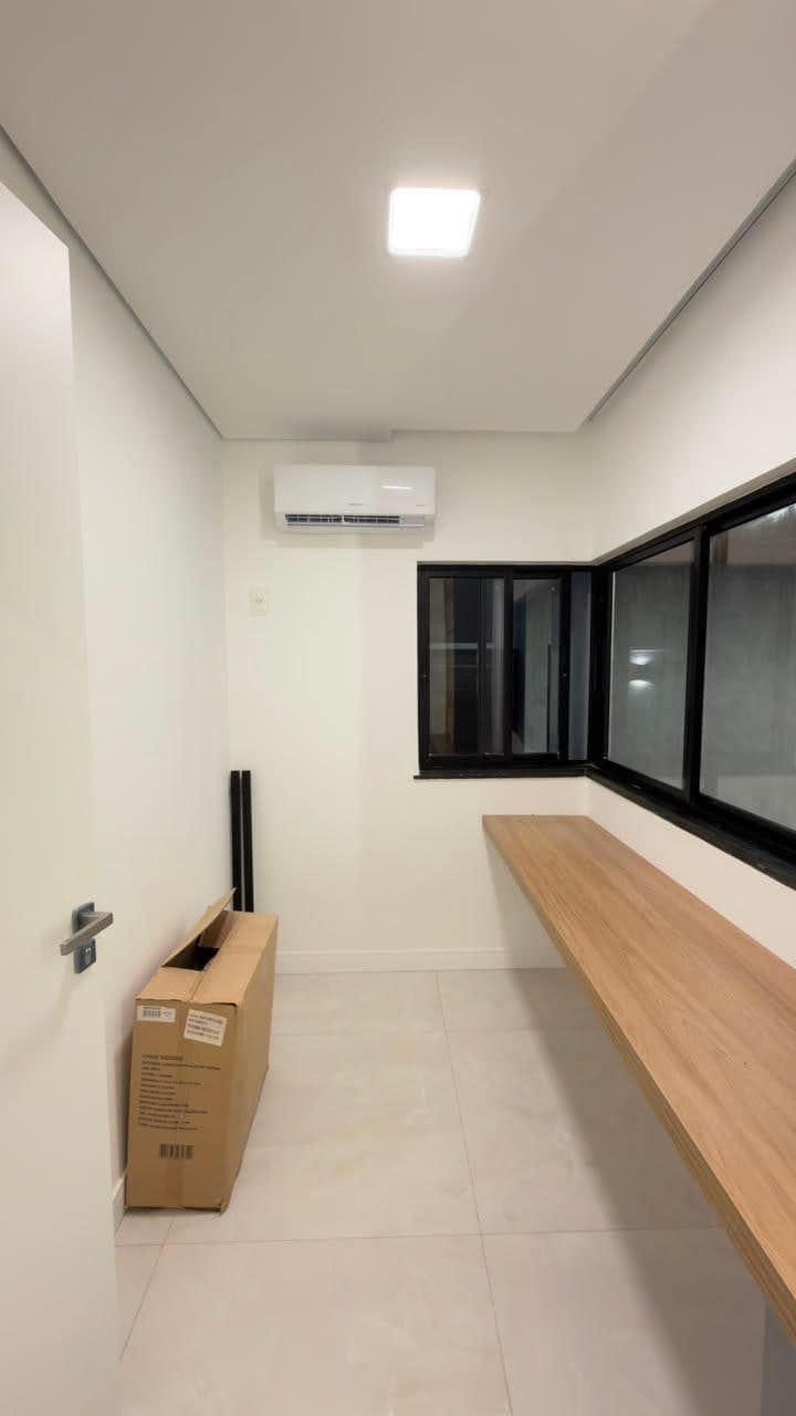 Quarto com ar-condicionado