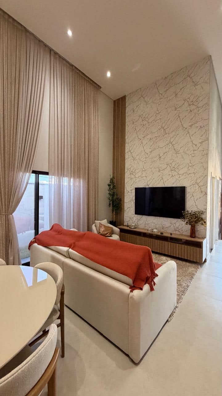 Sala de estar projetada